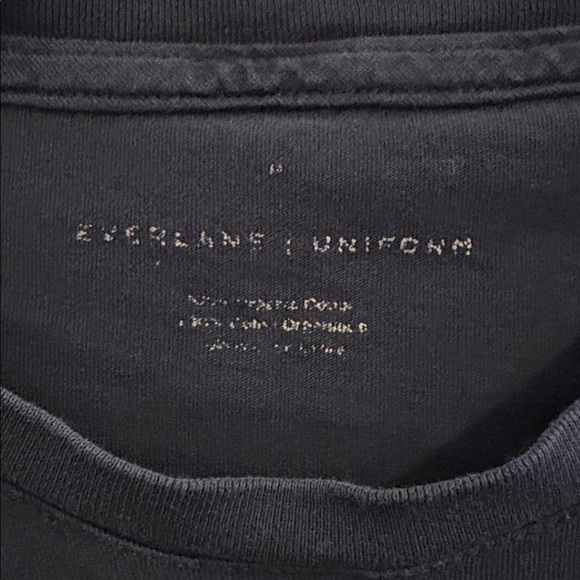 Everlane Men's Blue Short Sleeve Tee - Picture 2 of 3